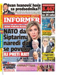 Informer - broj 2873, 29. sep 2021.