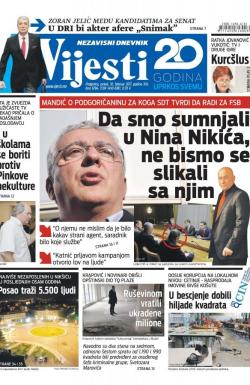 Vijesti - broj 6784, 10. feb 2017.