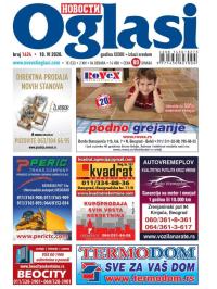 Novosti oglasi - broj 1624, 10. jun 2020.