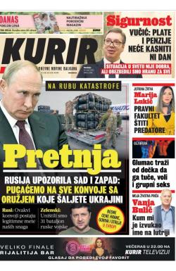 Kurir - broj 2898, 13. mar 2022.