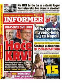 Informer - broj 1948, 17. sep 2018.