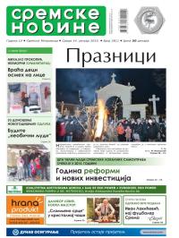 Sremske Novine - broj 2811, 14. jan 2015.