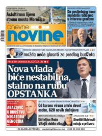 Dnevne novine - broj 2847, 26. nov 2020.