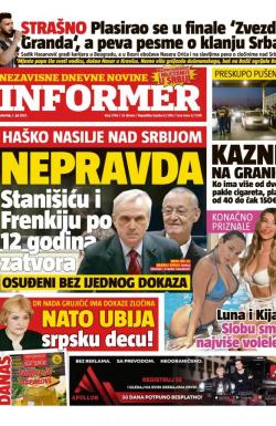 Informer - broj 2796, 1. jul 2021.