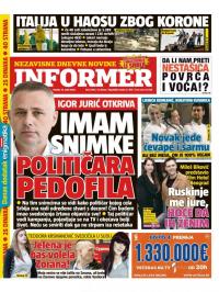 Informer - broj 2398, 10. mar 2020.