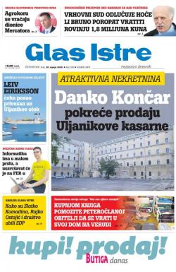 Glas Istre - broj 208, 30. jul 2020.