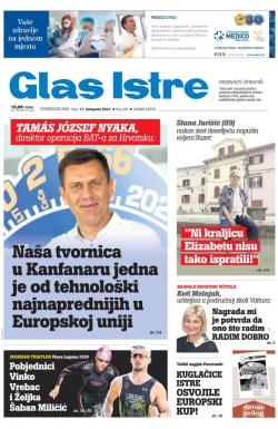 Glas Istre - broj 281, 11. okt 2021.