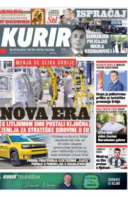 Kurir - broj 3738, 21. jul 2024.