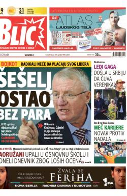 Blic - broj 6573, 3. jun 2015.