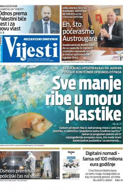 Vijesti - broj 8121, 15. nov 2020.