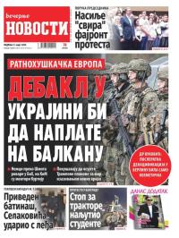 Večernje novosti - broj 5313, 9. mar 2025.