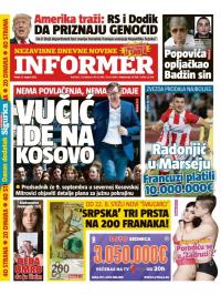 Informer - broj 1922, 17. avg 2018.