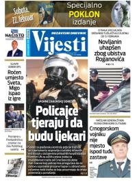 Vijesti - broj 7857, 20. feb 2020.