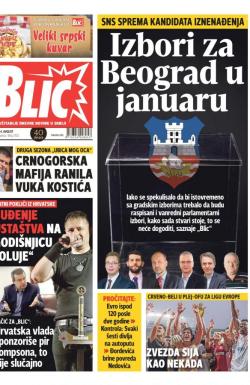 Blic - broj 7353, 4. avg 2017.