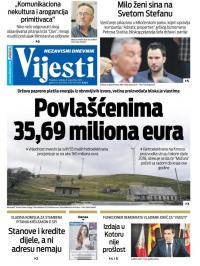 Vijesti - broj 7694, 8. sep 2019.