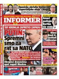 Informer - broj 3433, 31. jul 2023.