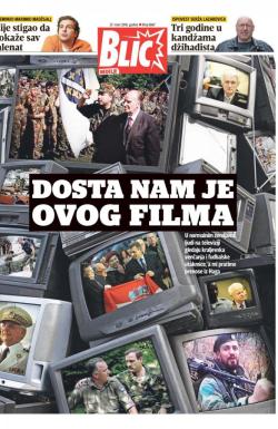 Blic - broj 6867, 27. mar 2016.