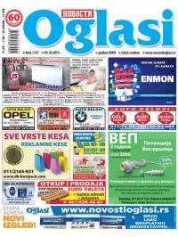 Novosti oglasi - broj 1383, 30. sep 2015.