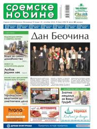 Sremske Novine - broj 2903, 19. okt 2016.