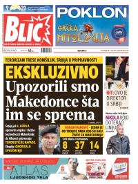 Blic - broj 6550, 11. maj 2015.