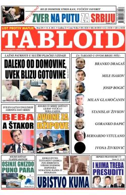 Tabloid - broj 291, 15. avg 2013.