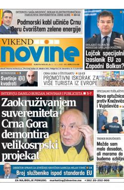 Dnevne novine - broj 2576, 11. jan 2020.