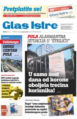 Glas Istre - broj 353, 27. dec 2022.