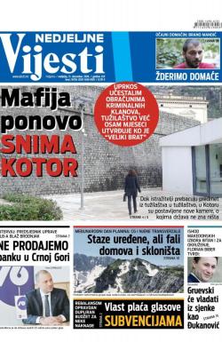 Vijesti - broj 6726, 11. dec 2016.