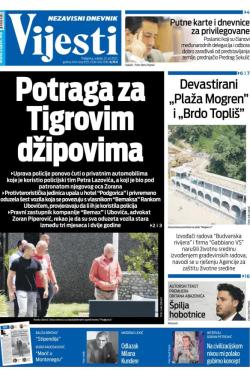 Vijesti - broj 9071, 22. jul 2023.