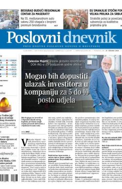 Poslovni Dnevnik - broj 4806, 27. mar 2023.