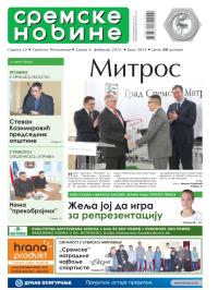 Sremske Novine - broj 2814, 4. feb 2015.