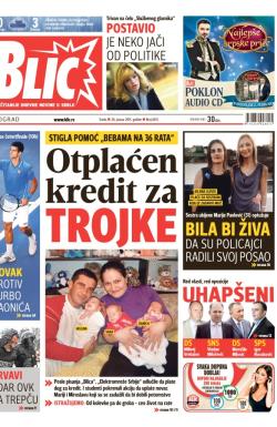 Blic - broj 6451, 28. jan 2015.