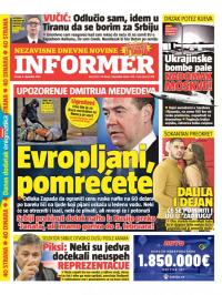 Informer - broj 3236, 6. dec 2022.