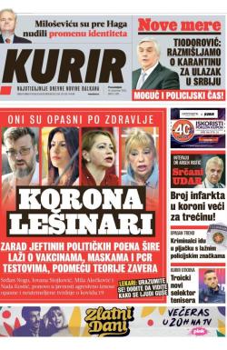 Kurir - broj 2455, 14. dec 2020.