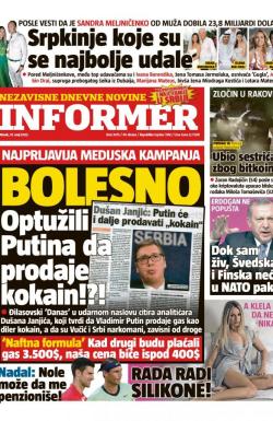 Informer - broj 3075, 31. maj 2022.