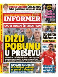 Informer - broj 2186, 1. jul 2019.