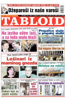 Tabloid - broj 263, 19. jul 2012.