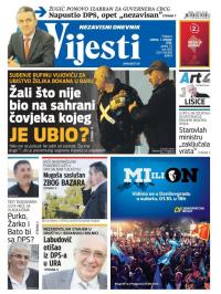 Vijesti - broj 6655, 1. okt 2016.