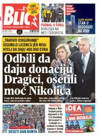 Blic - broj 7243, 13. apr 2017.