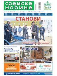 Sremske Novine - broj 2925, 22. mar 2017.