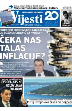 Vijesti - broj 7093, 8. jan 2018.