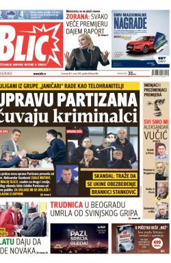 Blic - broj 6486, 5. mar 2015.