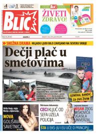 Blic - broj 6098, 2. feb 2014.