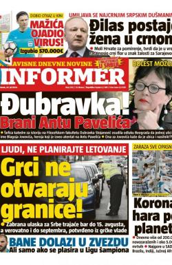 Informer - broj 2512, 28. jul 2020.