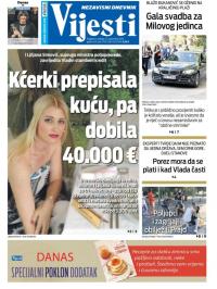 Vijesti - broj 7708, 22. sep 2019.