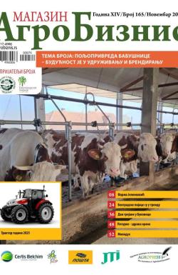 Agro Biznis - broj 165, 15. nov 2024.