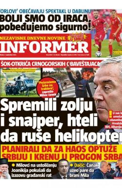 Informer - broj 2854, 7. sep 2021.