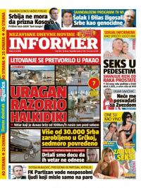 Informer - broj 2196, 12. jul 2019.