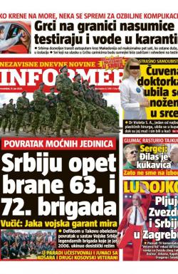 Informer - broj 2475, 15. jun 2020.