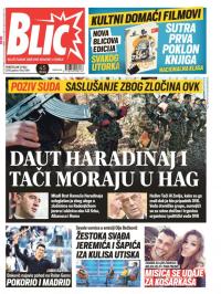 Blic - broj 7984, 13. maj 2019.